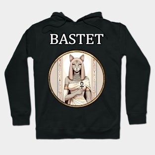 Bastet Egyptian Goddess of Home, Secrets and Cats Hoodie